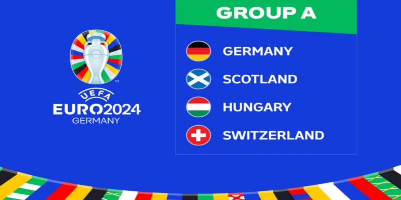 Bảng đấu hấp dẫn của đội tuyển Đức tại Euro 2024