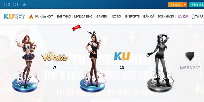 Ưu điểm sảnh Kubet casino